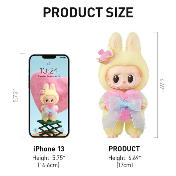 [NEW] POP MART Labubu Let's Checkmate Queen Vinyl Plush Keychain Bag Charm - Picture 12 of 13